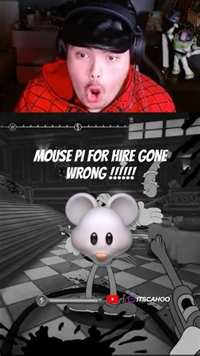 I TRIED PLAYING THE MOUSE GAME but it went wrong 🐭🙏🏻🤷#shorts
