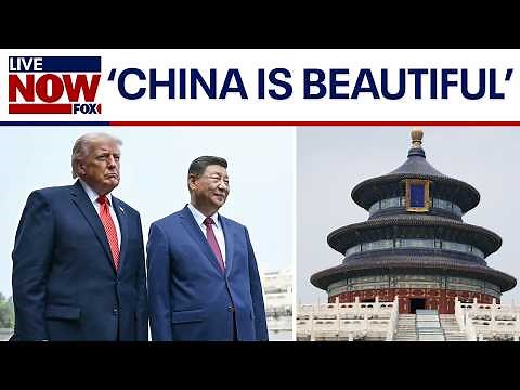 Trump tours Beijing's Temple of Heaven after 2+ hours of talks with Xi