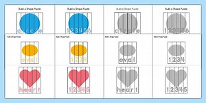 Build a Shape Puzzle Pack