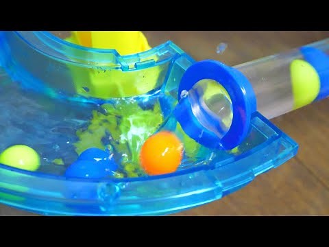 Marble Run Race ☆ Somen Slider Loop Course ♪