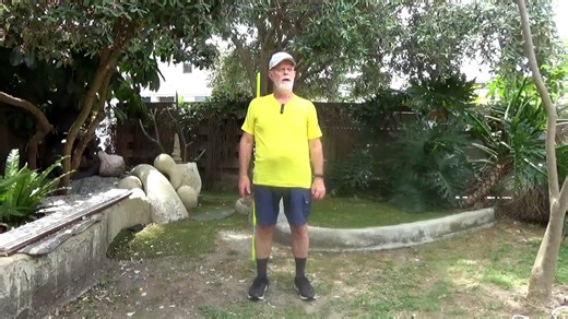 Standing yoga vinyasa