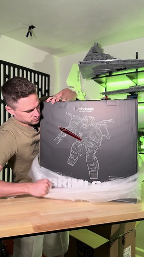 Meet Grimlock - Transformers Toy Unboxing and Drone Reveal