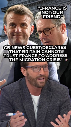 750K views · 36K reactions | Adam Brooks declares that Britain cannot trust France to address the migration crisis, bluntly stating, 'France is not our friend' #Britain #France #Emmanuelmacron #Migrationcrisis #Migration #Gbnews | GB News | Facebook
