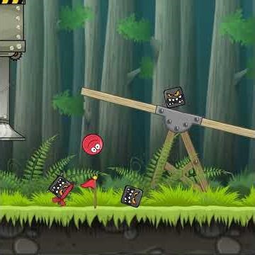 Red Ball Vs 100 Box EPIC Ep 18 #Shorts