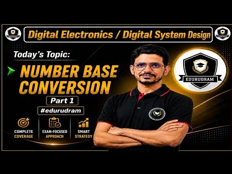 Decimal to Other Base Conversion | Number Base Conversion | DE | DSD | By Vimal Sir #edurudram