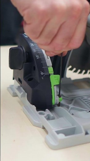 Festool TS 55 90 Degree Alignment Trick
