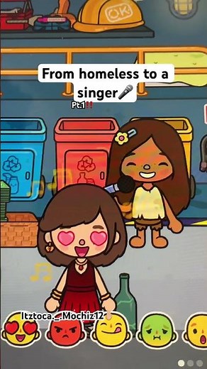 ::🥹🎤::From homeless to singer #tocaboca #roleplay #foryou #noflop #tocabocaroleplays #tocalife