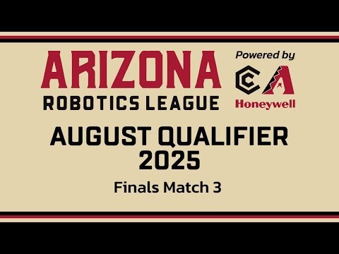 Arizona Robotics League 2025 Qualifier #4 | Finals Match #3