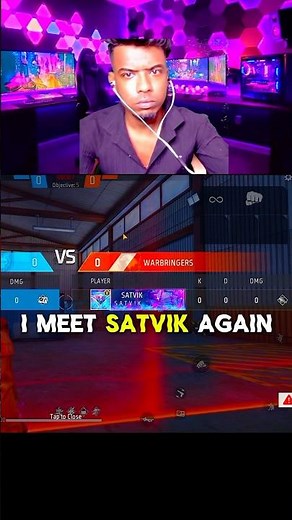 2 vs🌎 @satvik #satvik #freefire #foryourpage