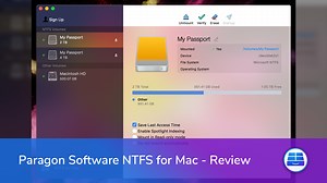 Paragon Software Mac Won't Allow