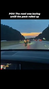 This pack made their day.. and scared them a bit 😅 #reel | Throttlehead