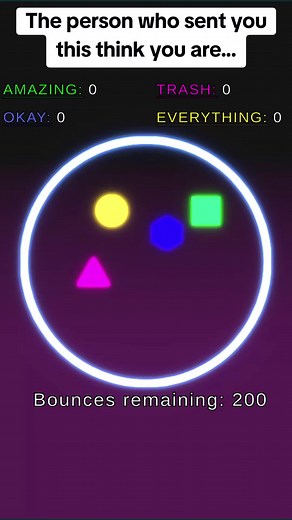 The balls are always right 🥀 #bouncing #pythonbouncingballs #personalitytest #fyp #satisfyingvideo