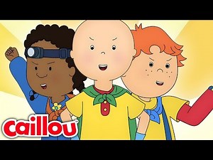 Caillou and The Super Friends | Caillou's New Adventures | Season 3: Episode 7