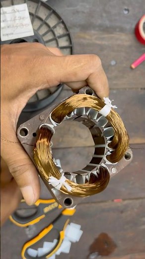Table Fan Coil Winding | Step by Step Repair #automobile