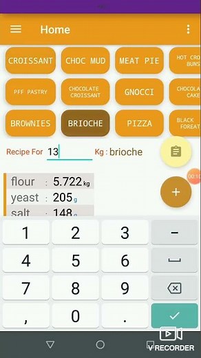 Recipe calculator | Bakers percentage formula | Smart Recipe calculator