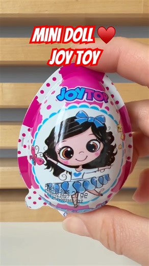 Mini Doll Surprise Egg 💖 So Cute! Unboxing Joy Toy #asmrunboxing #cutetoys #eggsurprise