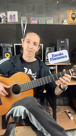Ejercicio para conocer la escala flamenca #guitarra #guitar #challenge #viralvideo #viral
