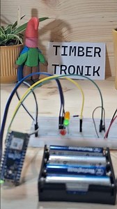 Simple arduino build with LED sequence #arduino #arduinoproject #shorts #maker #electronics