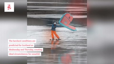 Met Office warns of snowfall as Britain faces battleground