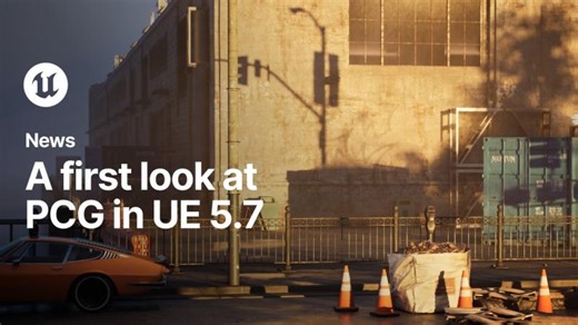 A First Look at Procedural Content Generation in Unreal Engine 5.7 | Samantha Anderson