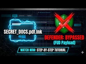 How to Create Undetectable Malware using .LNK Files