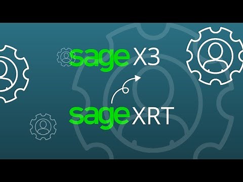 Les solutions Sage XRT intégrées à Sage X3
