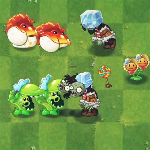 Snap Pea Vs Brickhead Zombies Vs Toadstool - Who Will Win? PvZ 2