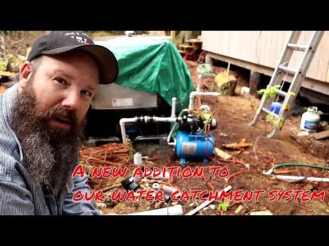 Installing Water pressure tank (Rain Catchment System Part III) (SE 2 EP 26) 2017