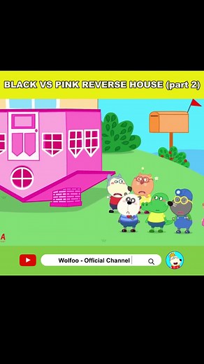 DIY Playhouse with Wolfoo: Black vs Pink - What's the Best?