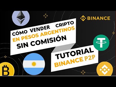 Cómo Vender tus Bitcoins y Criptomonedas SIN Comisión en Pesos Binance P2P! Fácil, Rápido y Seguro!