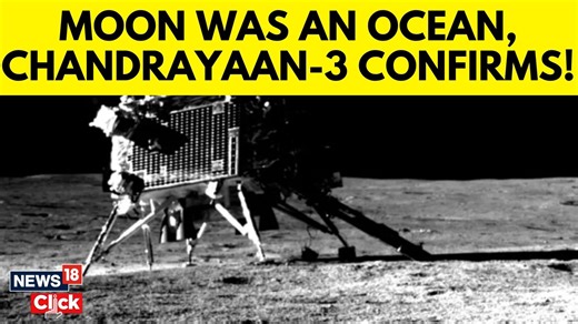 9.6K views · 117 reactions | Chandrayaan-3 data confirms Moon's surface was once an ocean of magma Srishti Choudhary shares all the details #Chandrayaan3 #Moon #LunarSurface #Earth | News18 | Facebook