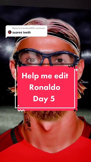 Transforming Ronaldo in Procreate: Day 5 Challenge