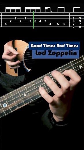 Good Times Bad Times - Led Zeppelin | TABS Tutorial - Dr. Guitar