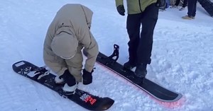 Test: Step-ons Vs. Straps. Which is faster?