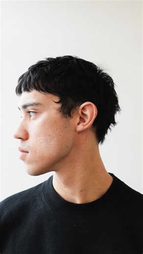 Jeremy Tremblay on Instagram: "LITTLE SHORT MESSY MOD ON AIDAN 🚫 long wisps at the bottom 🚫 looking like the singer of a 90s mega rock band Did we succeed?"