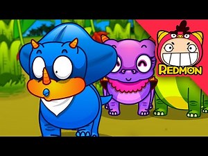 Tira gets kicked out (1) | Dinosaurs Story | dinosaurs animation | REDMON