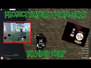 NEW Project Slayers MINI Update Leaks! (FREE ITEMS!) | Project Slayers Update Roblox Codes