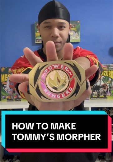 DRAGONZORD POWER!! 🟢🐉⚪️🐅 Here’s some easy steps to make your old Power Morpher look a little more golden! 🤭 #powerrangers #greenranger #mightymorphinpowerrangers #whiteranger #itsmorphintime