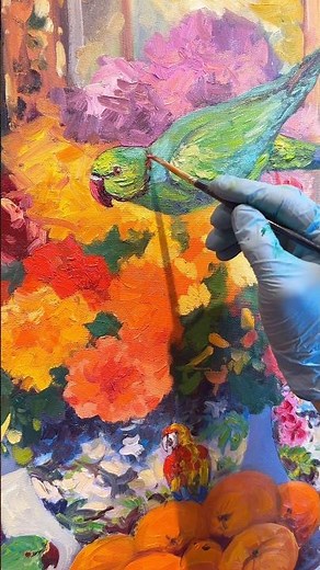 What’s on my easel? "Cheeky Company"! #artstudio #artist #oilpainting #artcollector #wipartwork