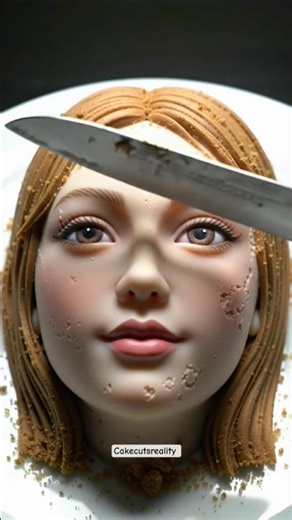 This Girl’s Face Was a Cake?! 😱 Unreal Cake Cutting Illusion