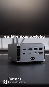 35K views | Thunderbolt 5 ✅ 14-in-1 Connectivity ✅140W Max Fast Charging ✅ Built-In Power Supply ✅ Advanced Active Cooling ✅ | Anker | Facebook