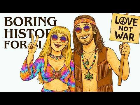 Why 1960's Hippie Revolution Was the Biggest Con in American History | Boring History for Sleep