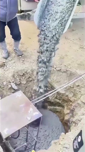 Concrete Poured into Pit, Engineering Details Clear at a Glance