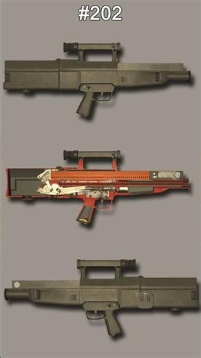 Inside the Most Complex Rifle Ever Made: HK G11 Semi-Auto Shot Breakdown #slowmotion #gunmechanics