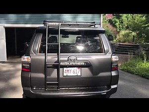 Gobi Stealth Roof Rack on 4runner TRD Pro