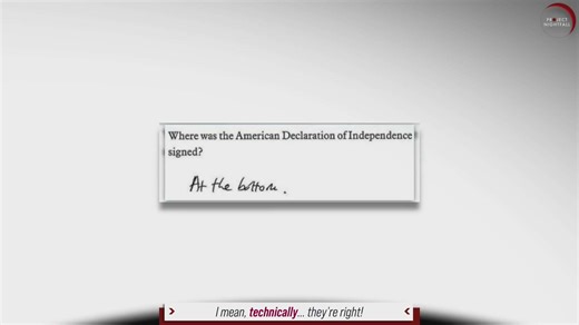 Funniest answers students put on tests