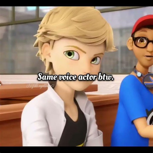 Same voice actor btw! 😭✋🏻 |Demon slayer| |Inosuke hashibira| |Miraculous ladybug| |Adrien agreste|