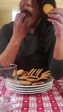 100 Jaffa Cakes in under 10 minutes