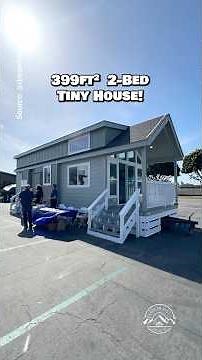 399-sqft 2-Bed Tiny House!