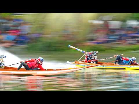 Longtail Boat Drag Racing in Thailand is CRAZY!